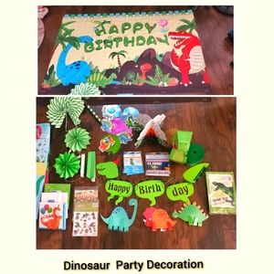 ⬇️ Price Dropped Dinosaur Party Decorations